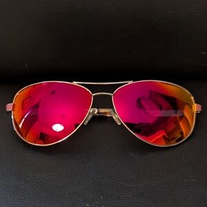 OP Rose Gold Ladies Aviator Sunglasses Like New